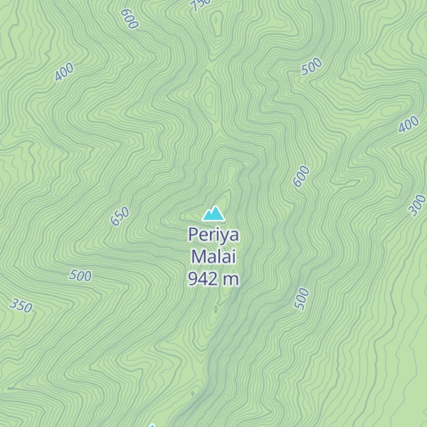 Map of Periya Malai