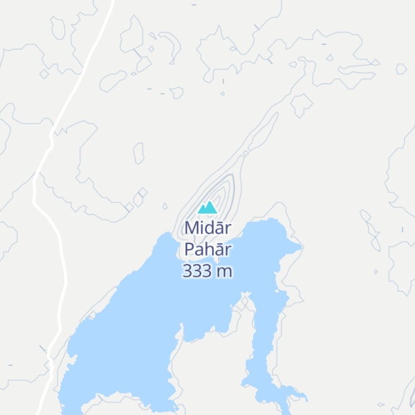 Map of Midār Pahār