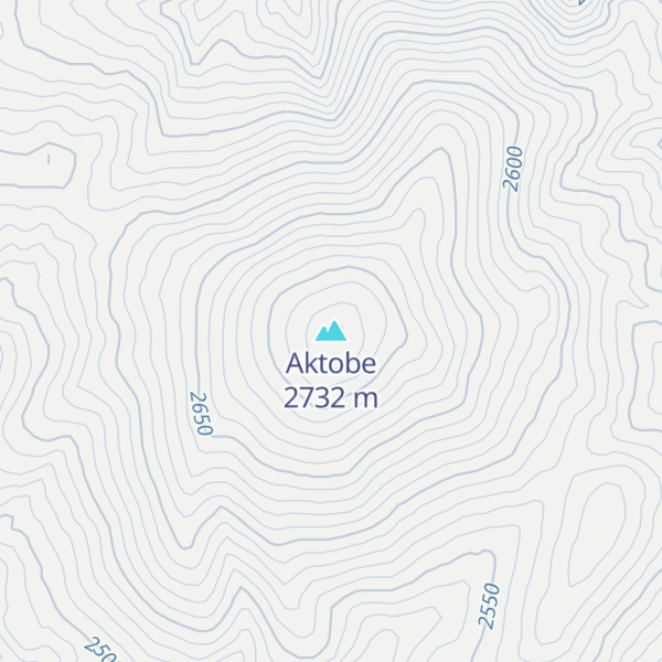 Map of Aktobe