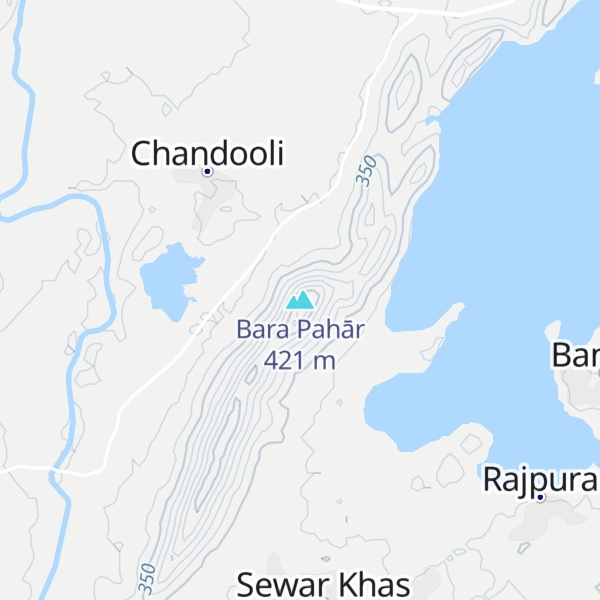 Map of Bara Pahār