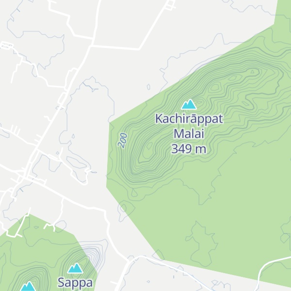 Map of Kottampūndi Malai