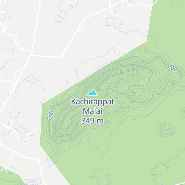 Map of Kachirāppat Malai