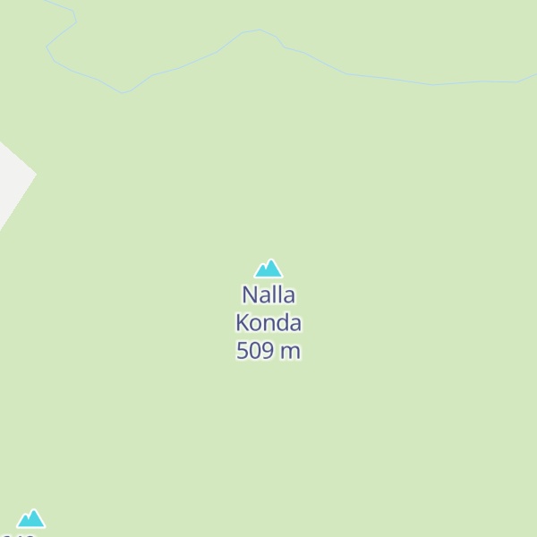 Map of Nalla Konda