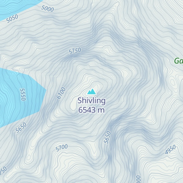 Map of Shivling