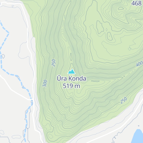 Map of Ūra Konda