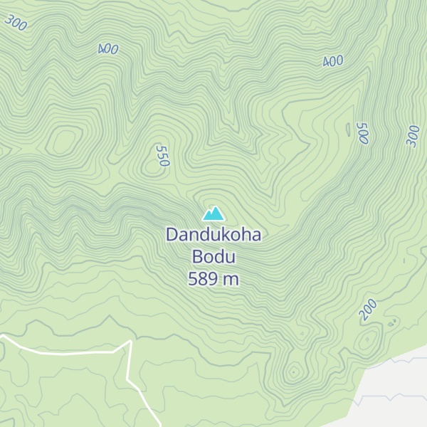 Map of Dandukoha Bodu
