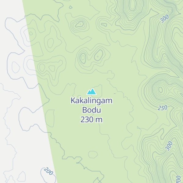 Map of Kakalingam Bodu