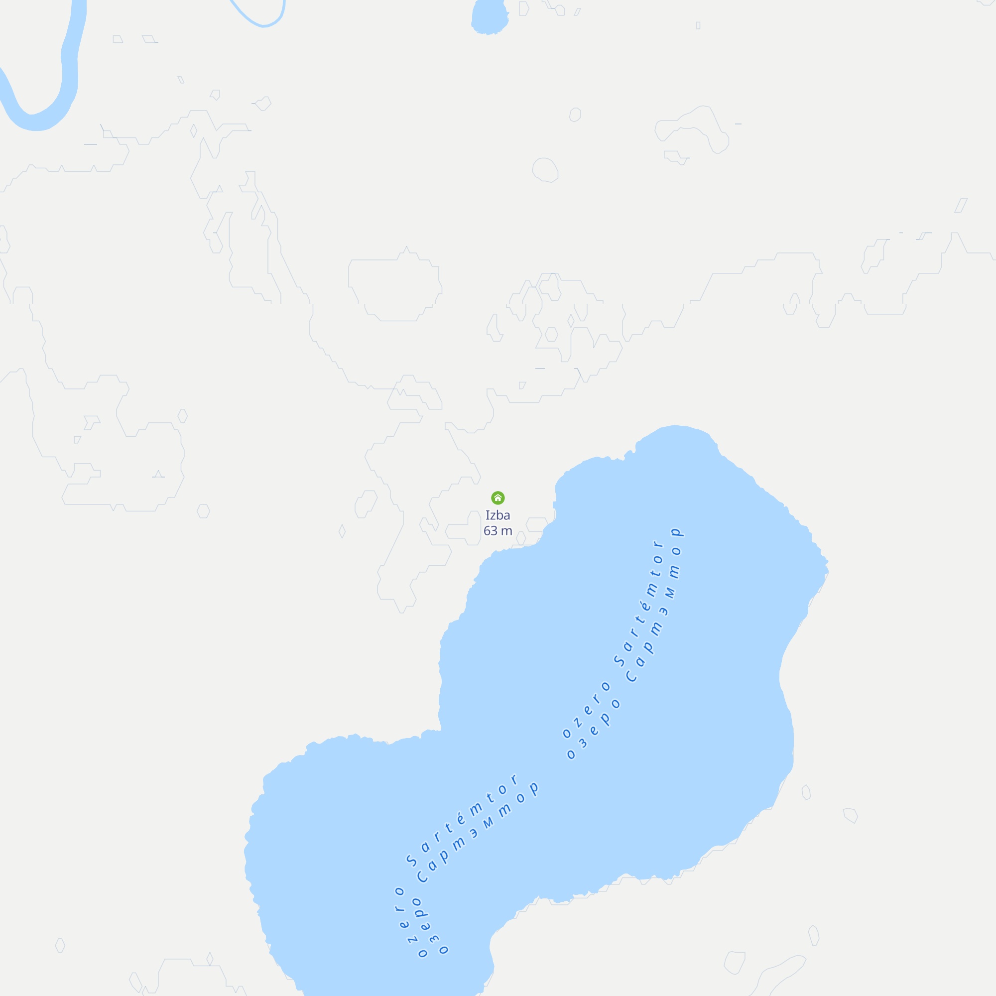 Izba map