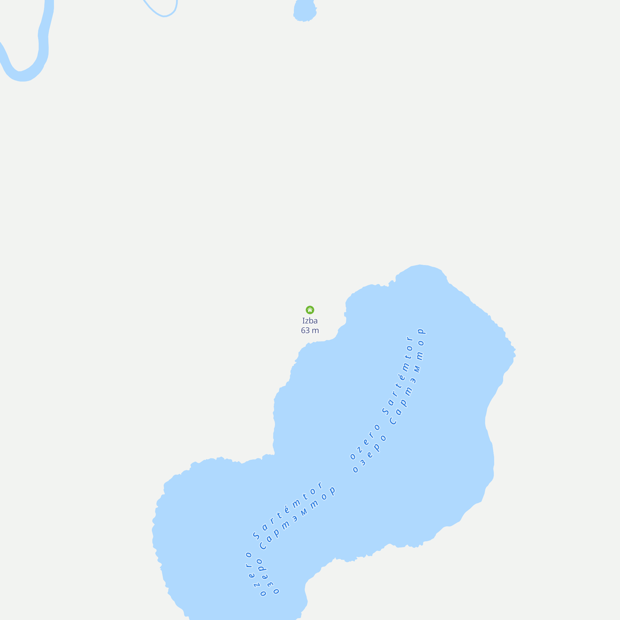 Izba map