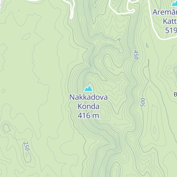 Map of Nakkadova Konda