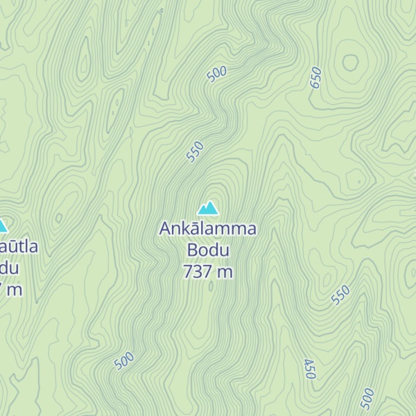 Map of Ankālamma Bodu