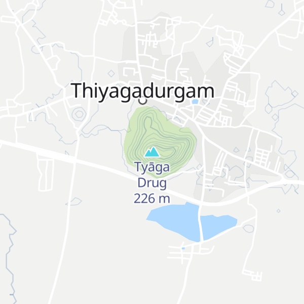 Map of Tyāga Drug