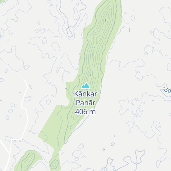 Map of Kānkar Pahār