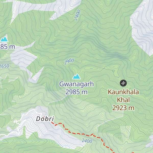 Map of Gwanagarh
