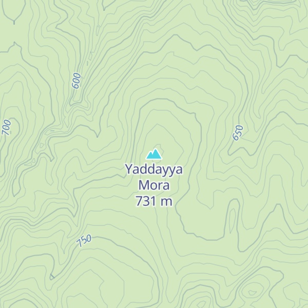 Map of Yaddayya Mora