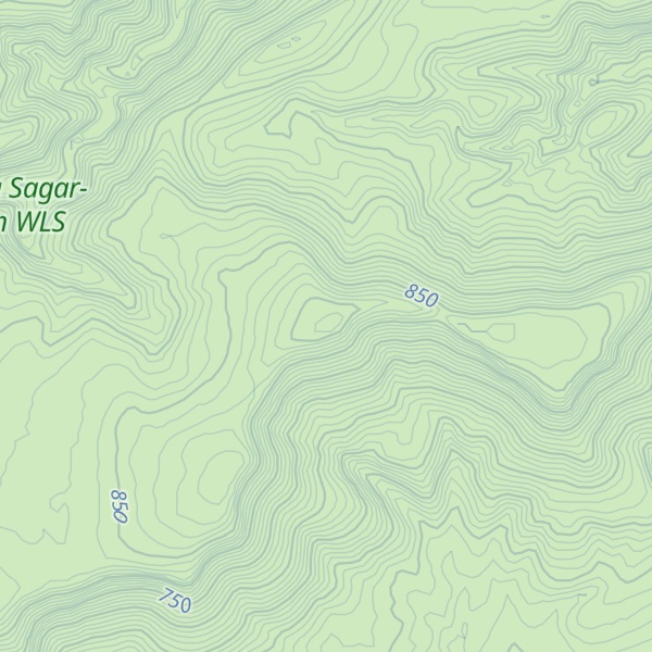 Map of Durgappa Konda
