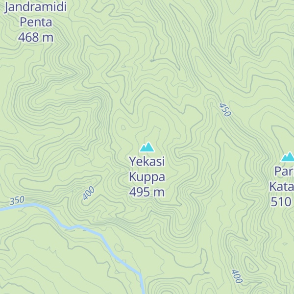 Map of Yekasi Kuppa