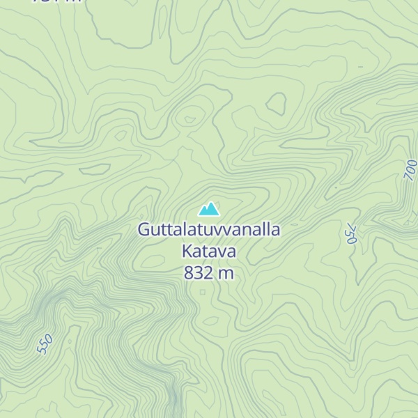 Map of Guttalatuvvanalla Katava