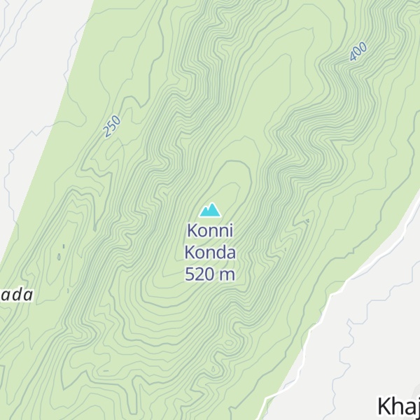 Map of Konni Konda