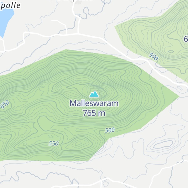 Map of Malleswaram