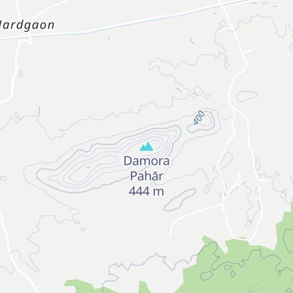 Map of Damora Pahār