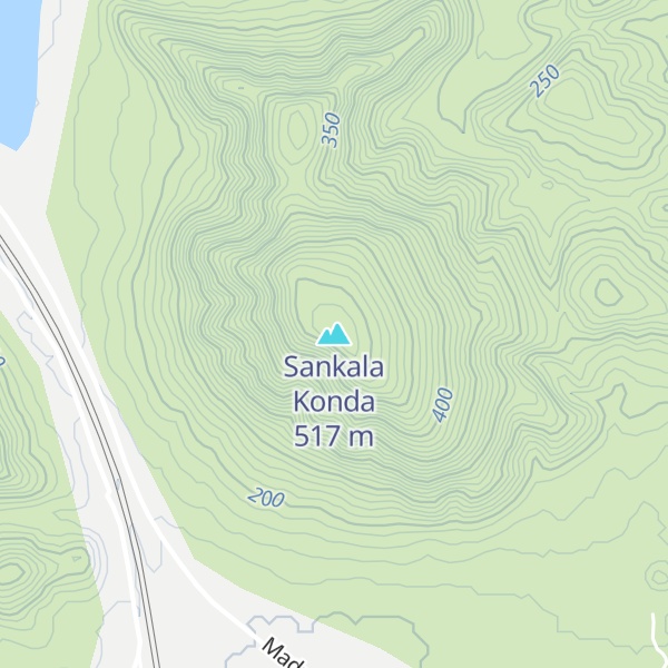 Map of Sankala Konda
