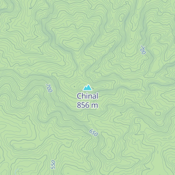 Map of Chinal