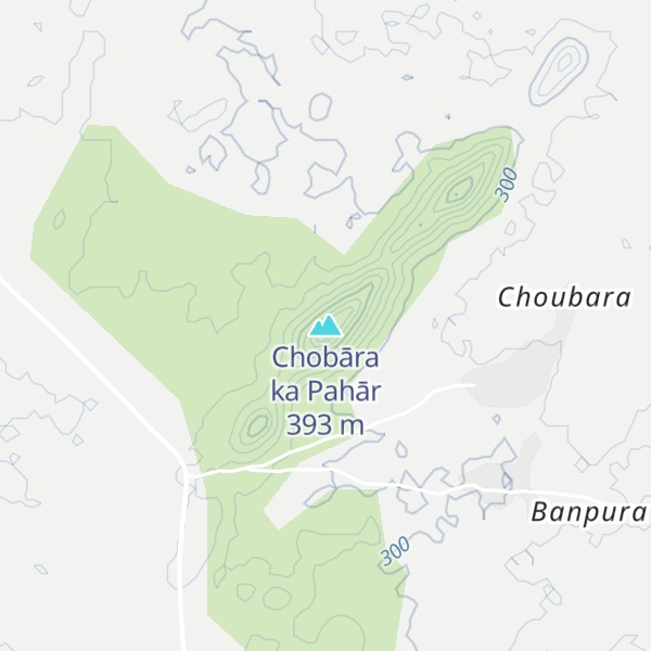 Map of Chobāra ka Pahār