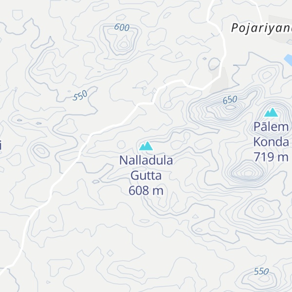 Map of Nalladula Gutta
