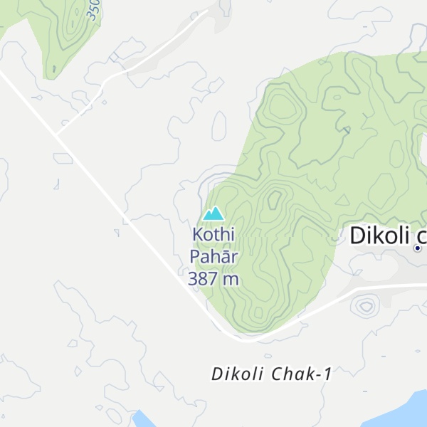 Map of Kothi Pahār