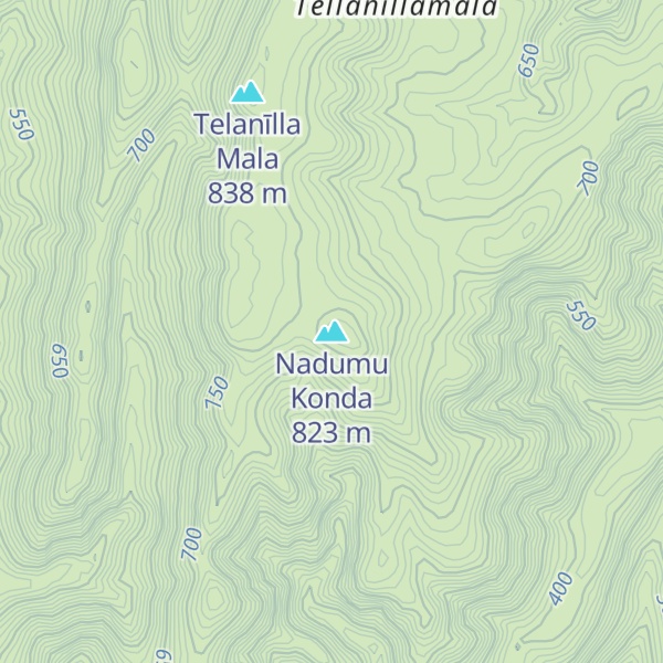 Map of Nadumu Konda