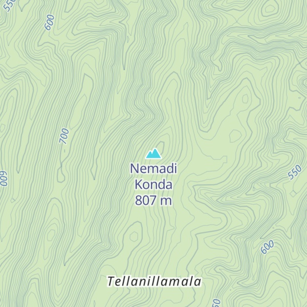 Map of Nemadi Konda