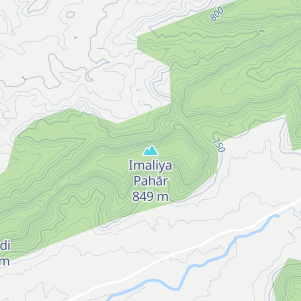 Map of Imaliya Pahār