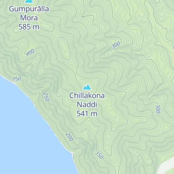 Map of Chillakona Naddi