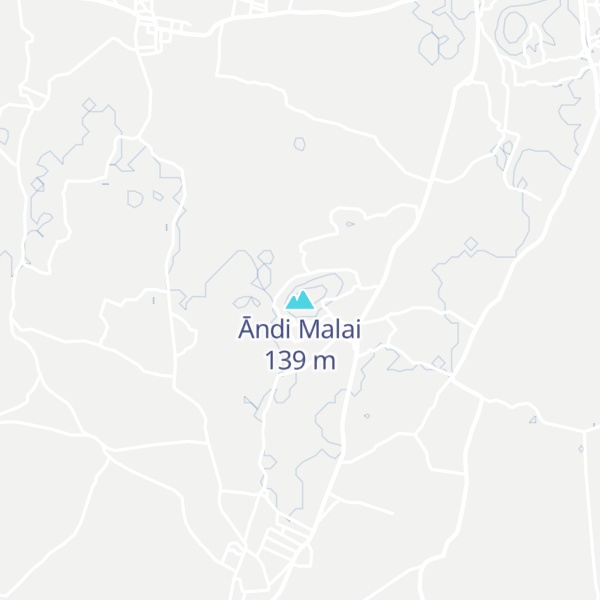 Map of Āndi Malai