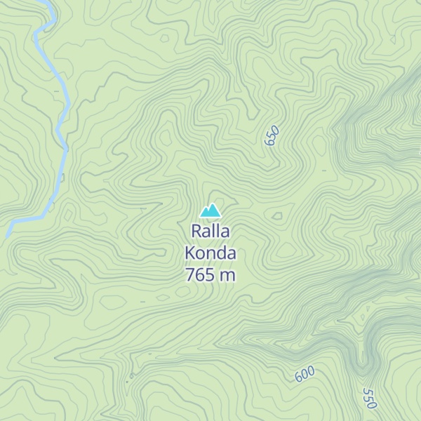 Map of Ralla Konda