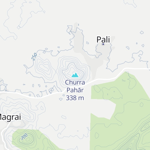 Map of Churra Pahār