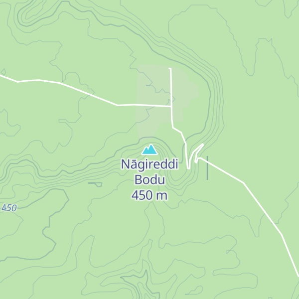 Map of Nāgireddi Bodu