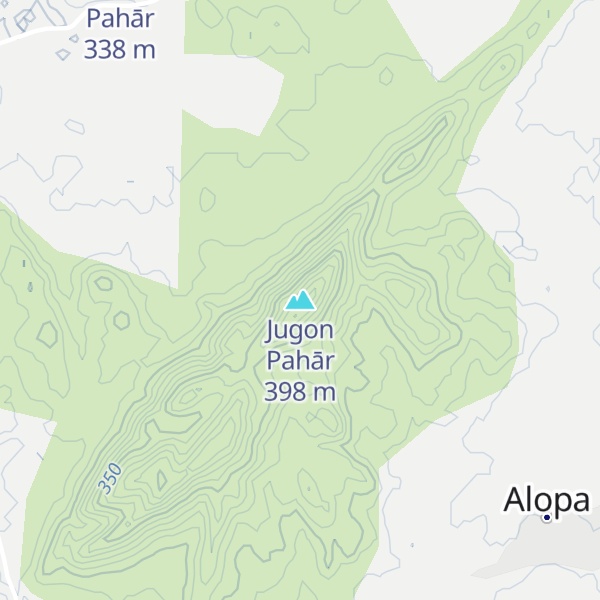 Map of Jugon Pahār