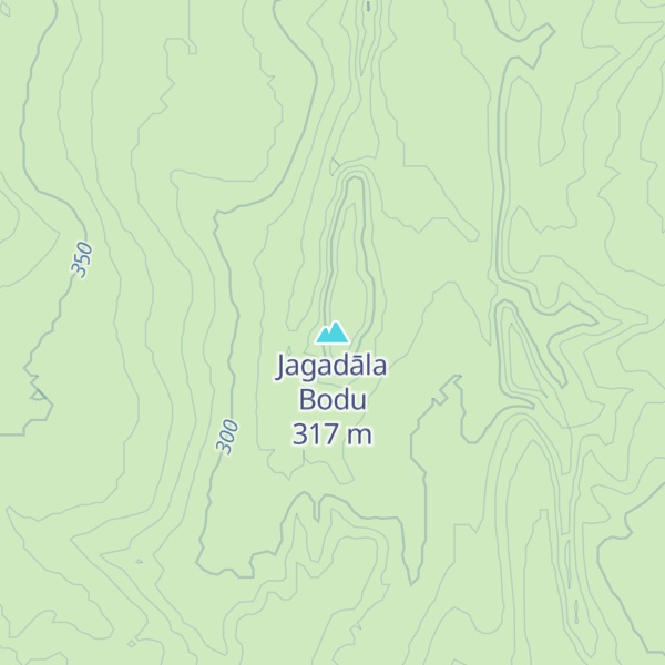 Map of Jagadāla Bodu