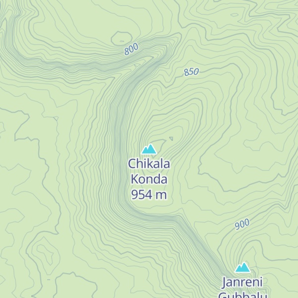 Map of Chikala Konda
