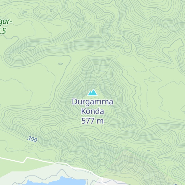 Map of Durgamma Konda