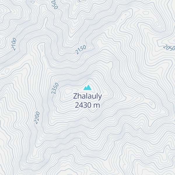 Map of Zhalauly