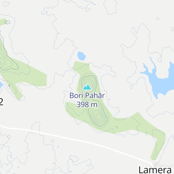Map of Bori Pahār