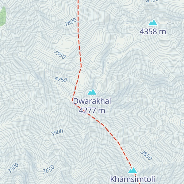 Map of Dwarakhal