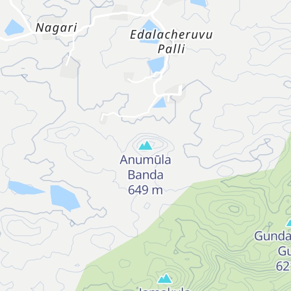 Map of Anumūla Banda