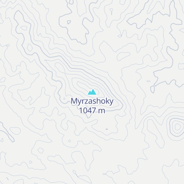 Map of Myrzashoky