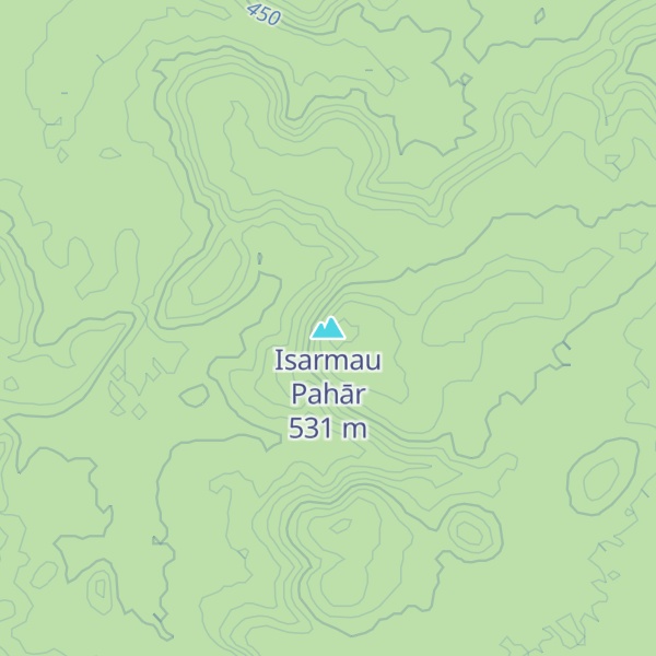 Map of Isarmau Pahār