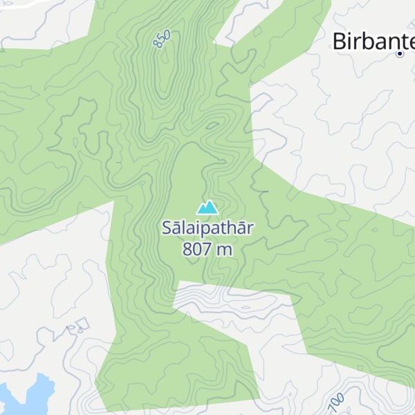 Map of Sālaipathār