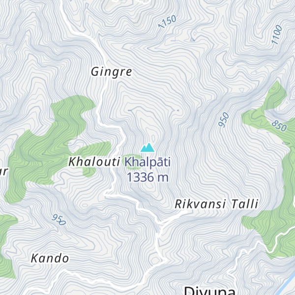 Map of Khalpāti